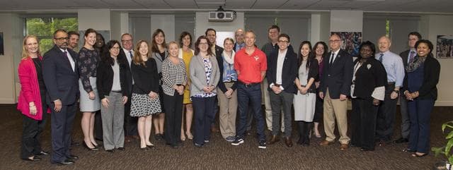 NASA image: Astronaut Drew Feustel at NASA Headquarters