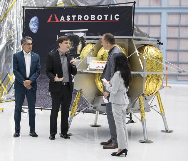 NASA image: Commercial Lunar Payload Services Announcement