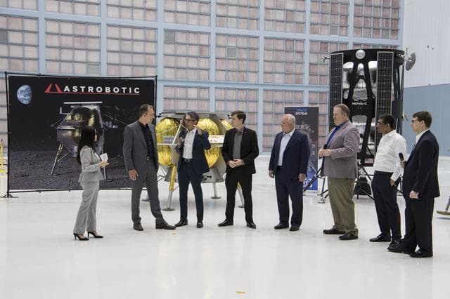 NASA image: Commercial Lunar Payload Services Announcement