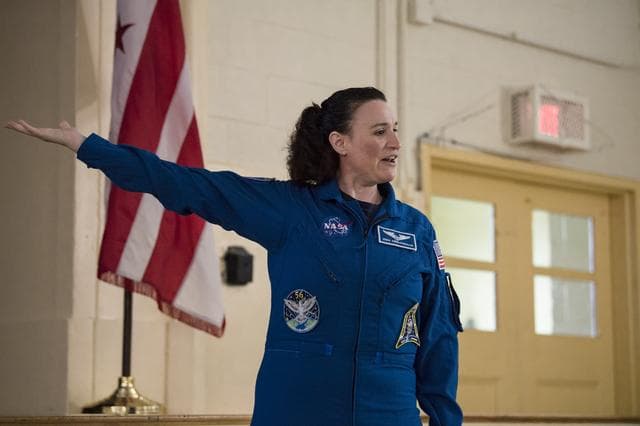 NASA image: Astronaut Serena Auñón-Chancellor at Excel Academy