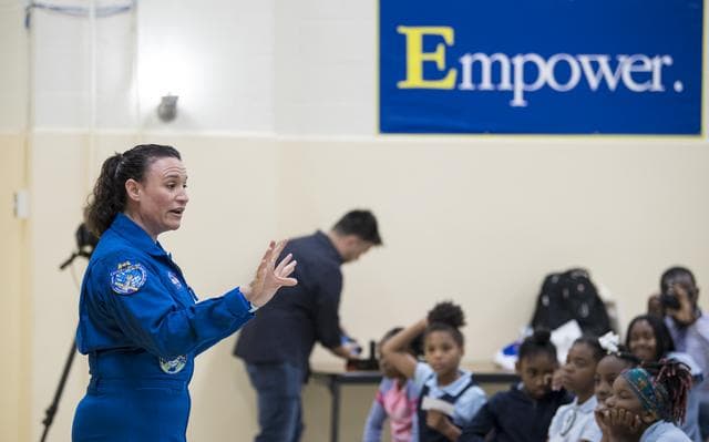NASA image: Astronaut Serena Auñón-Chancellor at Excel Academy