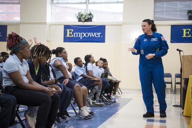 NASA image: Astronaut Serena Auñón-Chancellor at Excel Academy