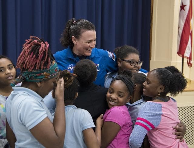 NASA image: Astronaut Serena Auñón-Chancellor at Excel Academy