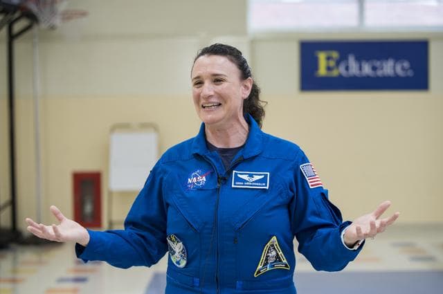 NASA image: Astronaut Serena Auñón-Chancellor at Excel Academy