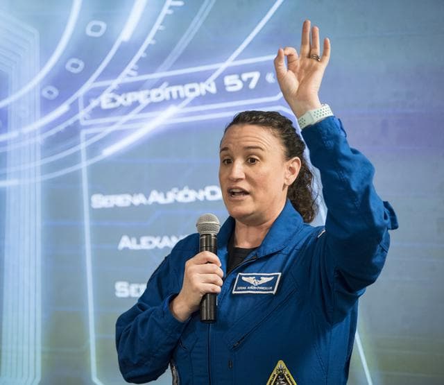 NASA image: Astronaut Serena Auñón-Chancellor at NASA HQ