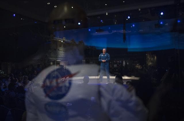 NASA image: Astronaut Auñón-Chancellor at NASM
