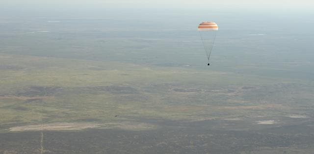 NASA image: Expedition 59 Soyuz MS-11 Landing