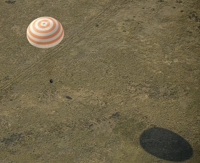 NASA image: Expedition 59 Soyuz MS-11 Landing