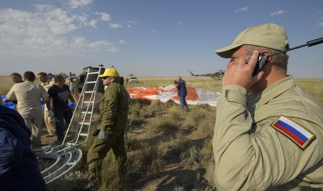 NASA image: Expedition 59 Soyuz MS-11 Landing