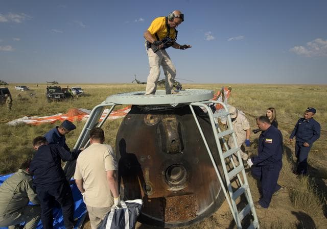 NASA image: Expedition 59 Soyuz MS-11 Landing