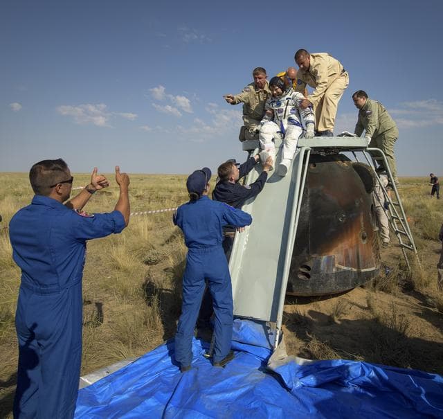 NASA image: Expedition 59 Soyuz MS-11 Landing