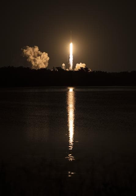NASA image: SpaceX Falcon Heavy DoD STP-2 Launch