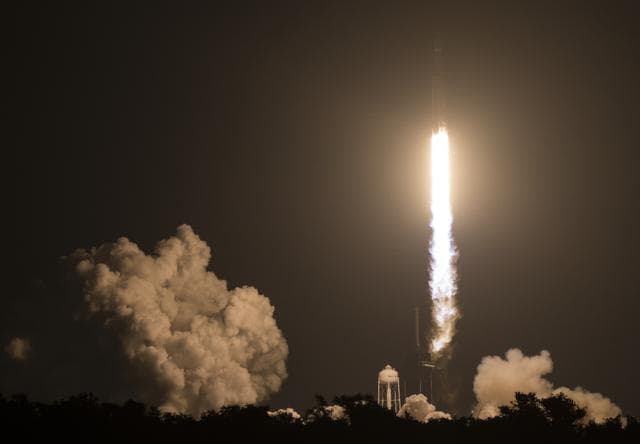 NASA image: SpaceX Falcon Heavy DoD STP-2 Launch