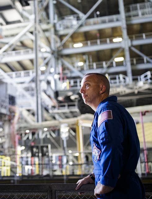Portrait - Astronaut Randy Bresnik at KSC