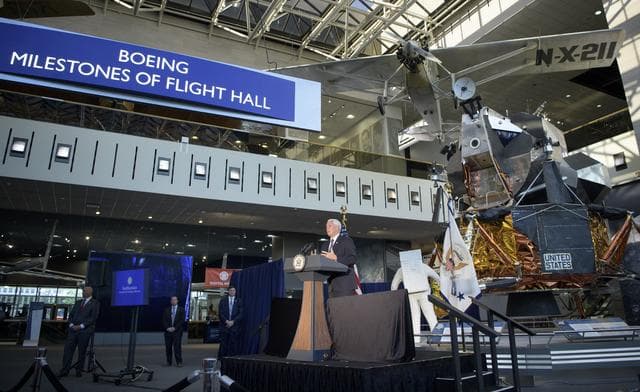 NASA image: Armstrong Apollo 11 Spacesuit Unveiling