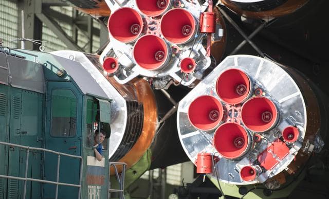 NASA image: Expedition 60 Soyuz Rollout