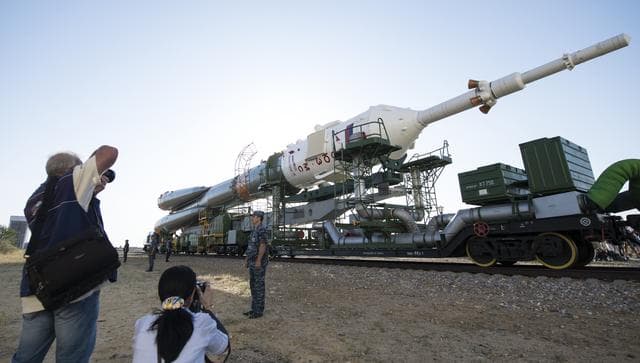 NASA image: Expedition 60 Soyuz Rollout