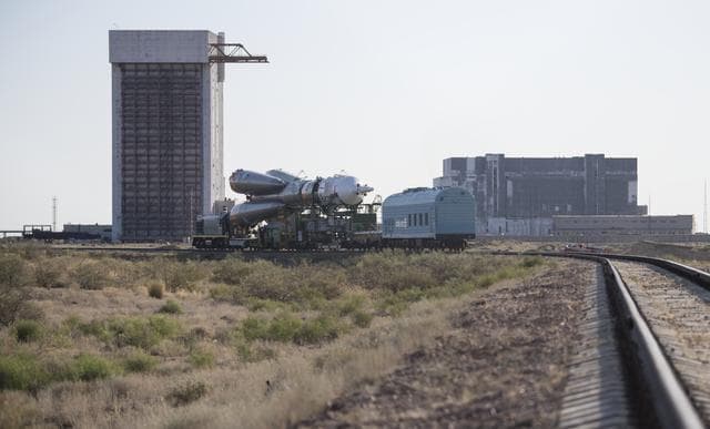 NASA image: Expedition 60 Soyuz Rollout