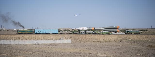 NASA image: Expedition 60 Soyuz Rollout