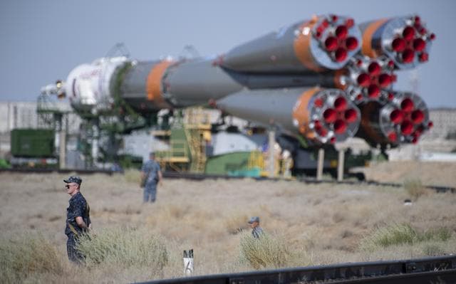 NASA image: Expedition 60 Soyuz Rollout