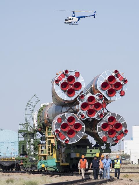 NASA image: Expedition 60 Soyuz Rollout