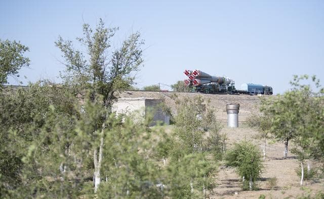 NASA image: Expedition 60 Soyuz Rollout