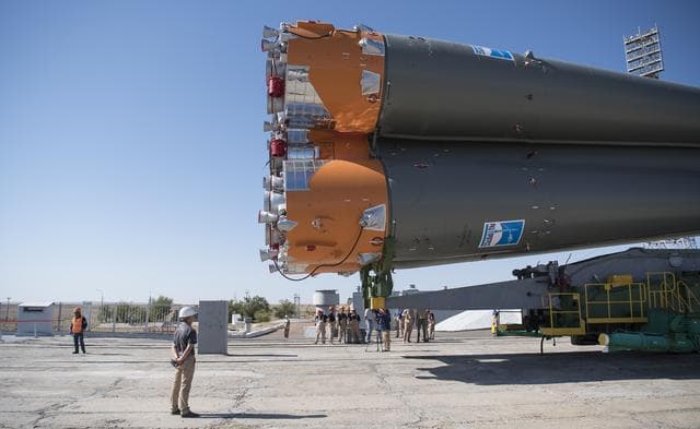 NASA image: Expedition 60 Soyuz Rollout