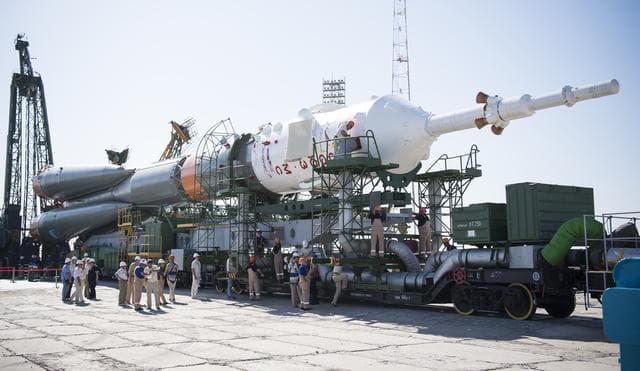 NASA image: Expedition 60 Soyuz Rollout