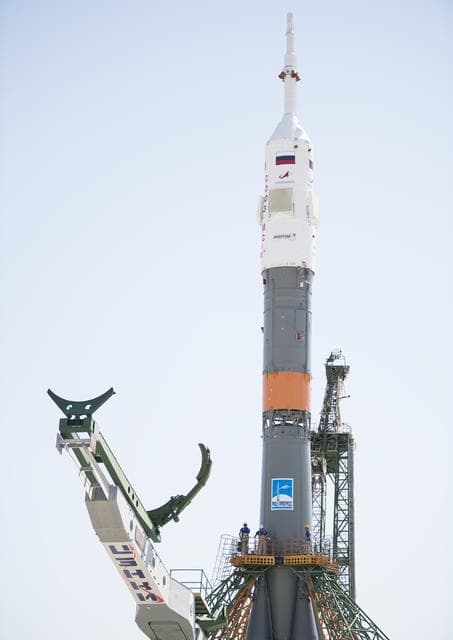 NASA image: Expedition 60 Soyuz Rollout