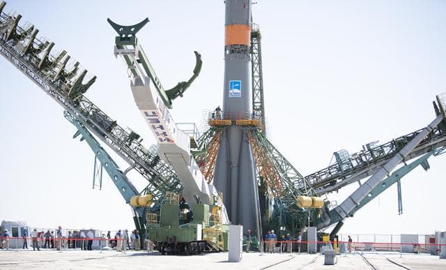 NASA image: Expedition 60 Soyuz Rollout