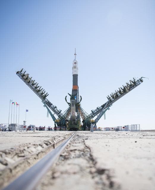 NASA image: Expedition 60 Soyuz Rollout