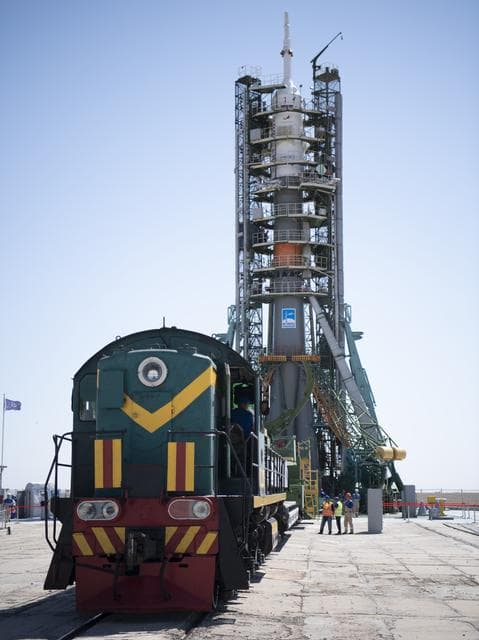 NASA image: Expedition 60 Soyuz Rollout