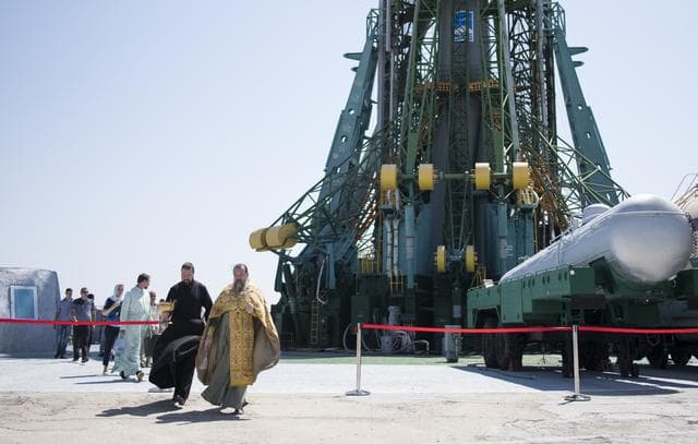 NASA image: Expedition 60 Soyuz Blessing