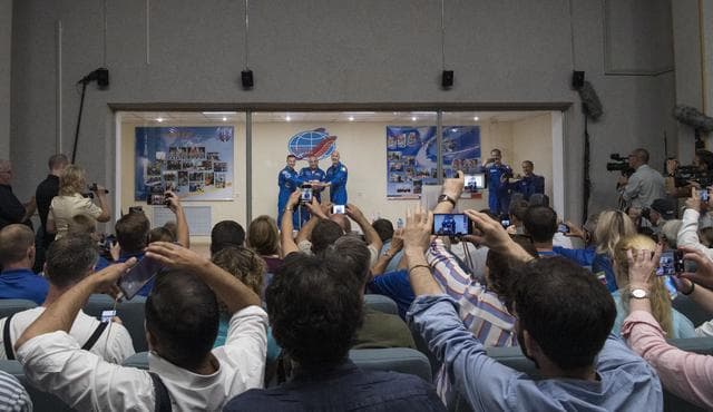 NASA image: Expedition 60 Press Conference