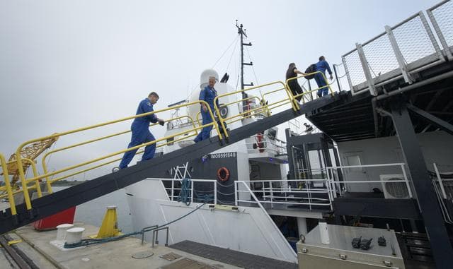 NASA image: SpaceX Dragon Crew Extraction Rehearsal