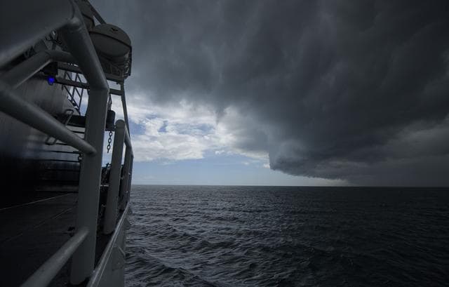 NASA image: SpaceX Dragon Crew Emergency Evacuation Rehearsal