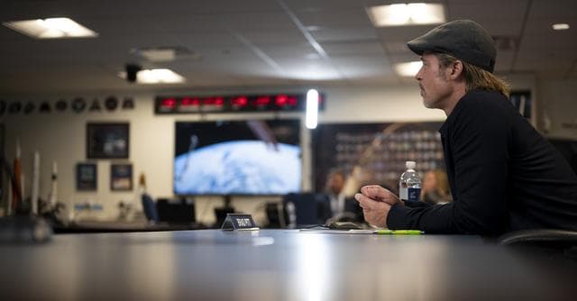 NASA image: ISS Downlink with Actor Brad Pitt