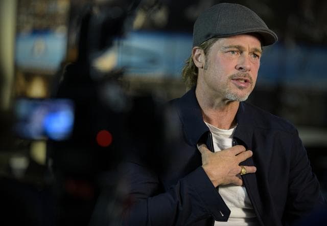 NASA image: ISS Downlink with Actor Brad Pitt