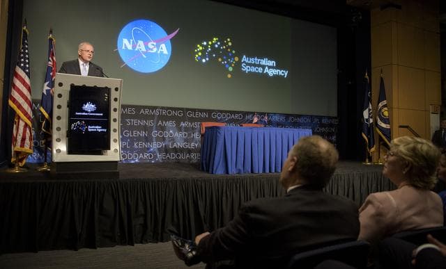 NASA image: Letter of Intent Signing Between NASA and the Australian Space A
