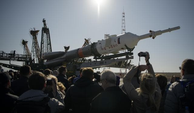 NASA image: Expedition 61 Soyuz Rollout