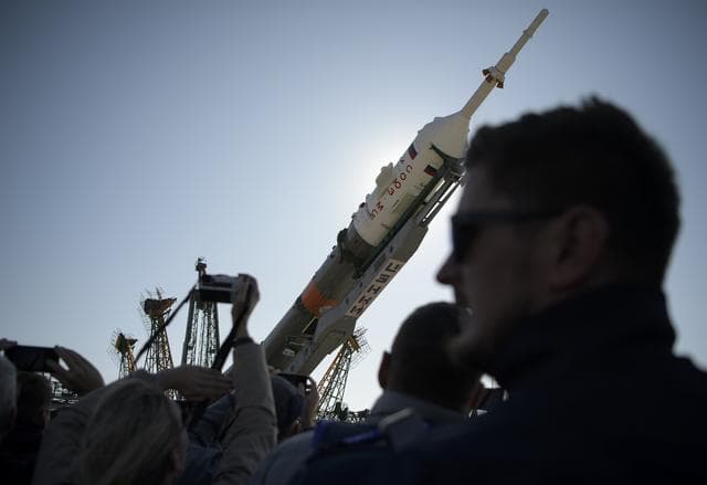 NASA image: Expedition 61 Soyuz Rollout