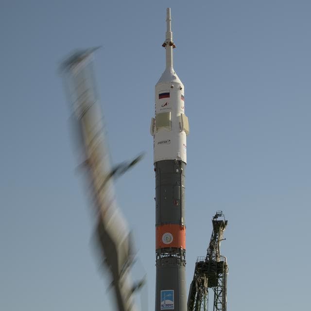 NASA image: Expedition 61 Soyuz Rollout