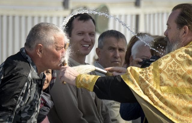 NASA image: Expedition 61 Soyuz Blessing