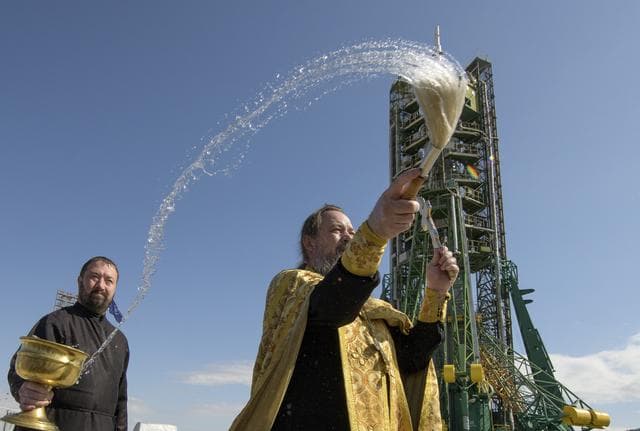NASA image: Expedition 61 Soyuz Blessing