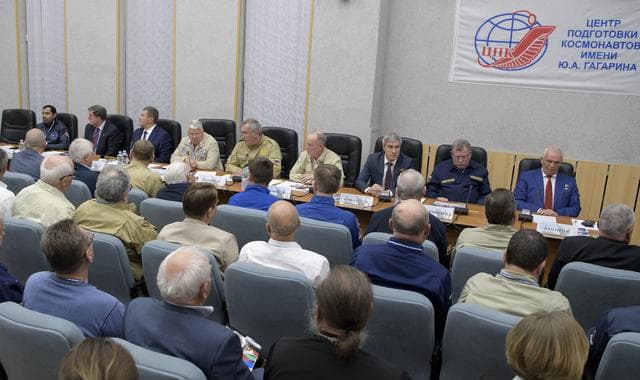NASA image: Expedition 61 State Commission