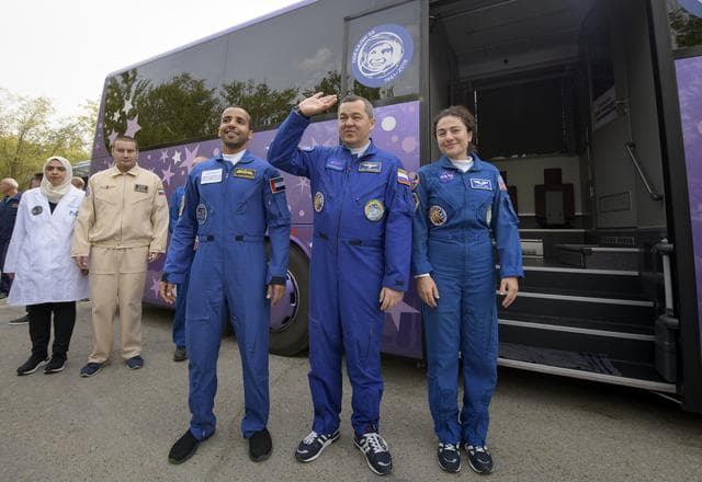 NASA image: Expedition 61 Cosmonaut Hotel Departure