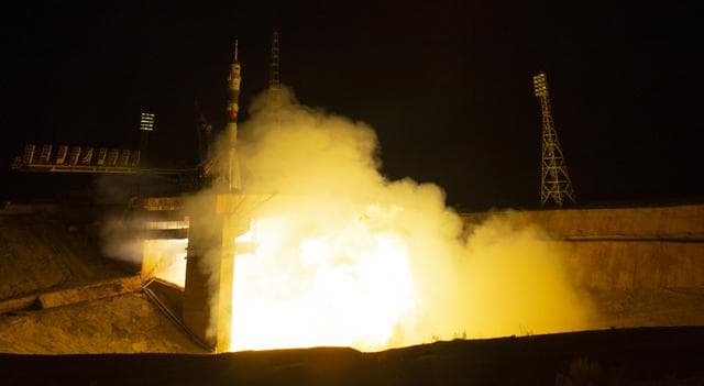 NASA image: Expedition 61 Launch
