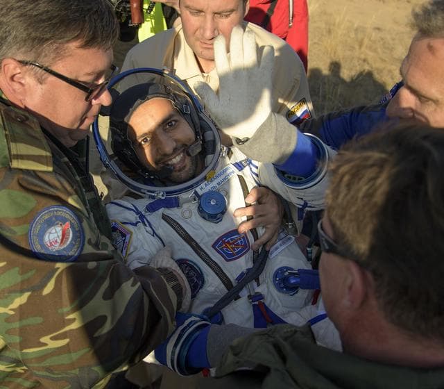 NASA image: Expedition 60 Soyuz MS-12 Landing