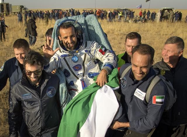 NASA image: Expedition 60 Soyuz MS-12 Landing