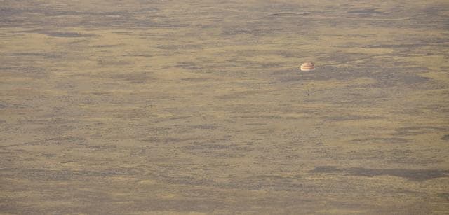 NASA image: Expedition 60 Soyuz MS-11 Landing